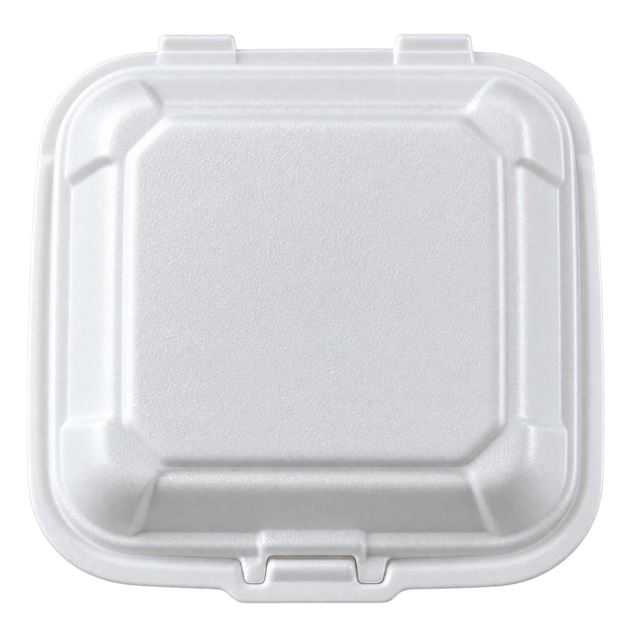 Closed styrofoam fish fundraiser plate